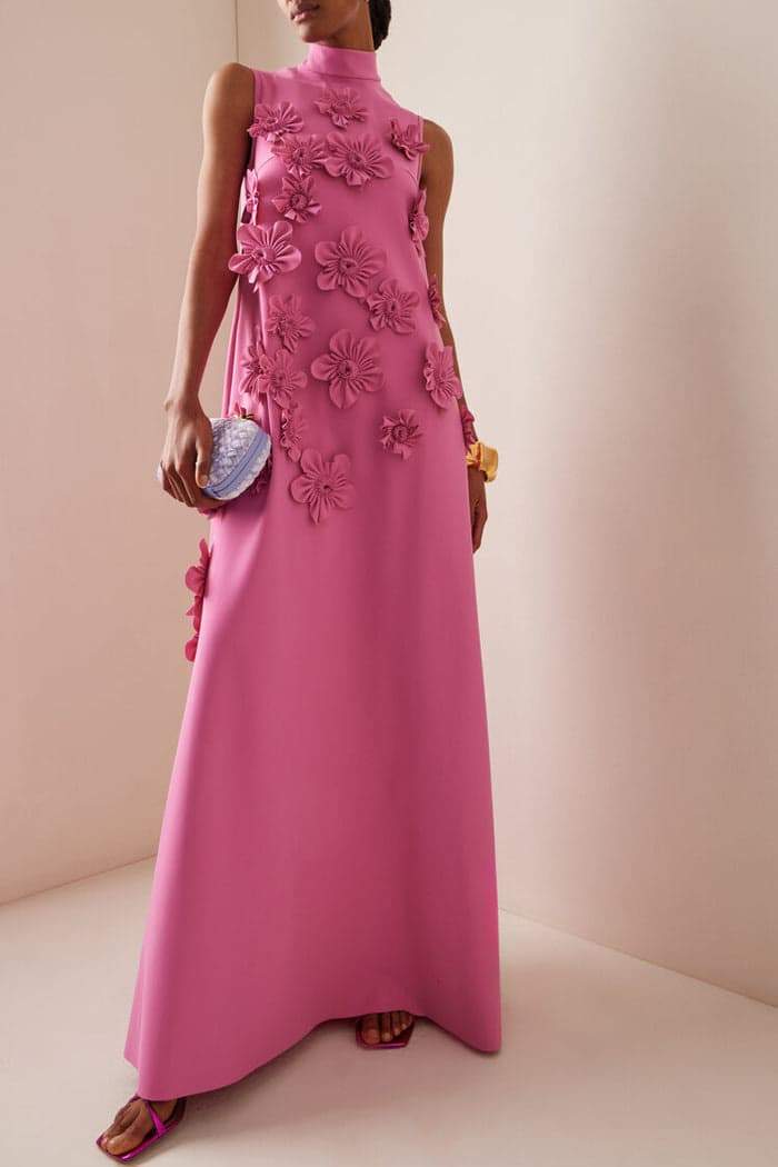 Adeline - Blossom Elegance Maxi Dress