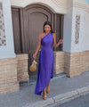 Celeste – Elegant One-Shoulder Midi Dress