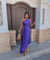 Celeste – Elegant One-Shoulder Midi Dress - Purple