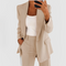 Luna™ - Stylish Refined Chic Blazer Set - Beige