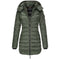 Elise™ - Long down jacket - Green