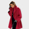 Emma - Premium Windproof Wool Coat - Red