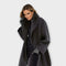 Emma - Premium Windproof Wool Coat - Black