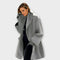 Emma - Premium Windproof Wool Coat - Gray