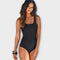 One-Piece Sport Swimsuit - Black