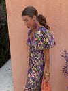 Elodie - Elegant Long Colorful Dress