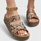 Danyzelle | Orthopedic Sandals - Snake Print