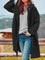 Sophie Thick Hooded Coat - Black