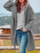 Sophie Thick Hooded Coat - Grey