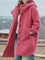 Sophie Thick Hooded Coat - Pink