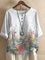 Anya™ | Retro-Inspired Blouse - White