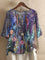 Anya™ | Retro-Inspired Blouse - Violet