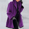 Maria™ - Elegant and trendy fleece jacket - Purple
