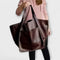 Olivia - Oversized Weekender Bag - Khaki