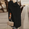Jelone - Extended Length Hooded Cardigan - Black