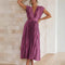 Mary™ Elegant Women's Dress - Purple