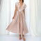 Mary™ Elegant Women's Dress - Pink