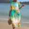 Therese™ Elegant Women's Dress - Green