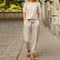 Rosalind™ Two-Piece Women's Set - Khaki