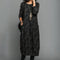Aisha™ Stylish Winter Dress - Black
