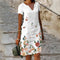 Hilda™ Elegant Women's Dress - White