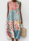 Alizhyah | Elegant Ocean Blue Dress - Multicolor