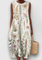 Alizhyah | Elegant Ocean Blue Dress - White Bloom
